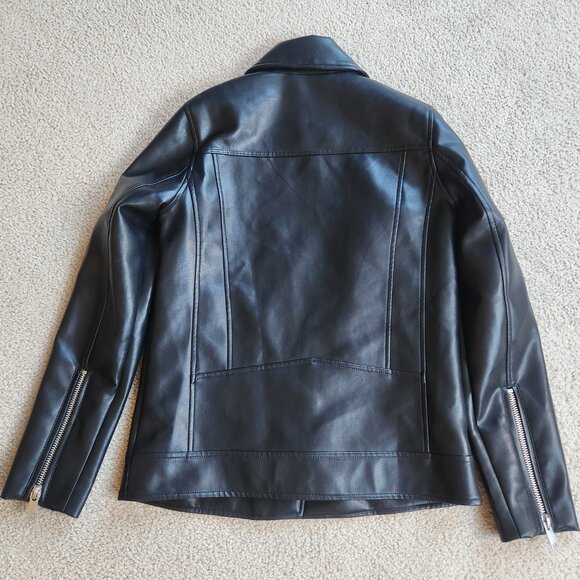 Anthropologie Avec Les Filles Faux Moto Jacket - Picture 11 of 11